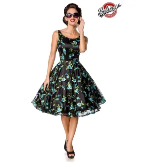 Blumenkleid Belsira weit ausgestelltes & mehrlagiges Rockteil mehrfarbig  online günstig kaufen