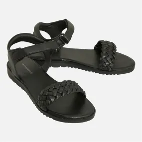 Copenhagen Kids Mädchen Butterfly Sandalen Schwarz