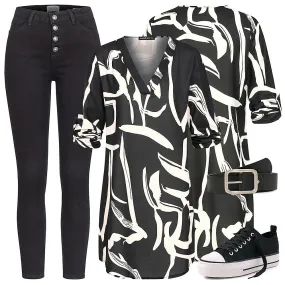 Einfach Eleganztag Outfit 27335