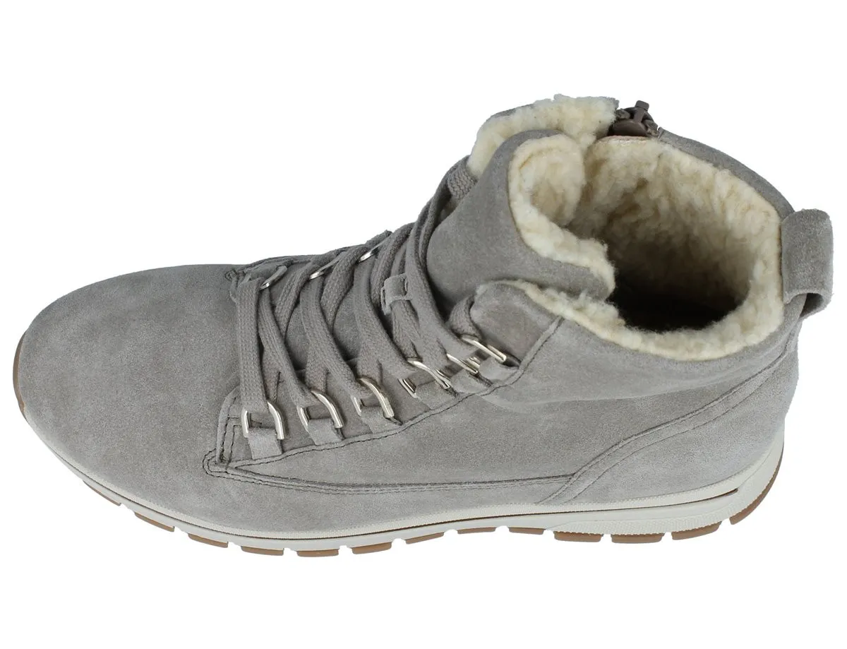 GABOR Damen Stiefelette grün salbei Rauleder