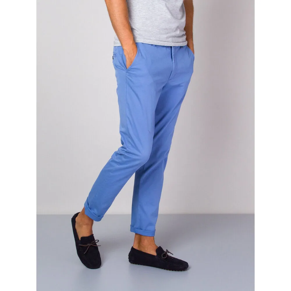 Herren Chinohose in Blau 14275
