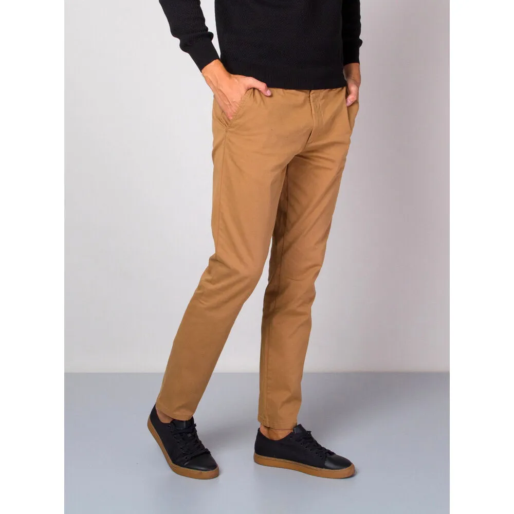 Herren Chinohose in Braun 14276