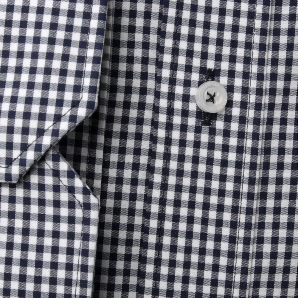 Herren Slim fit Hemd (Körperhöhe 176-182) 8550 mit würfel 