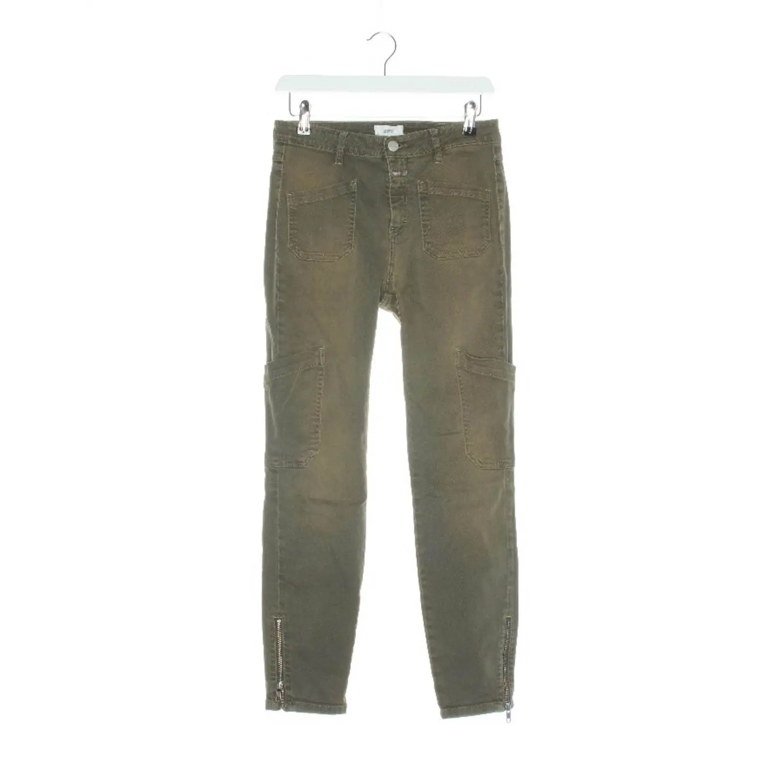 Jeans Skinny W28 Grün