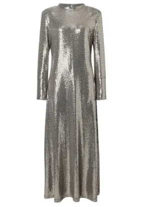 Pailletten Maxikleid Sagaty