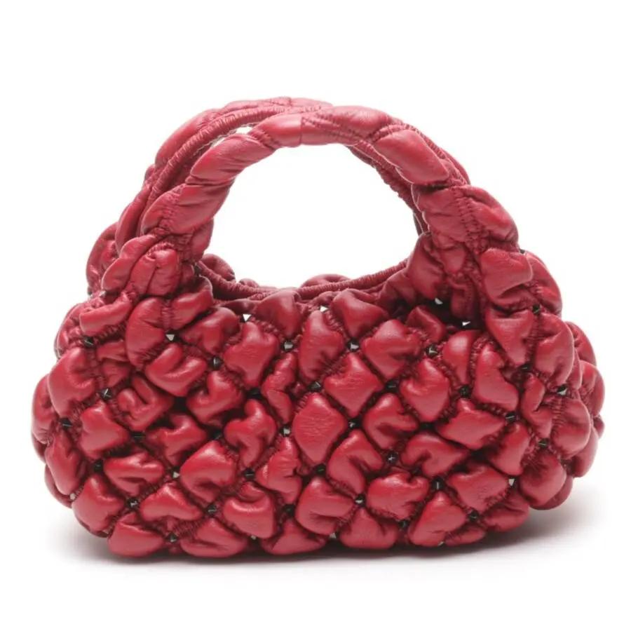 Rockstud Handtasche Rot