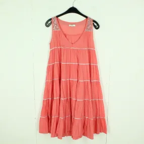 Second Hand DAY BIRGER ET MIKKELSEN Kleid Gr. 34 koralle mit Pailetten (*)