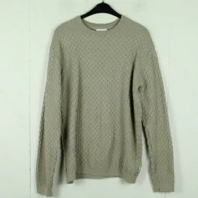 Second Hand LINDBERGH WHITE Pullover Gr. L beige meliert Strick (*)