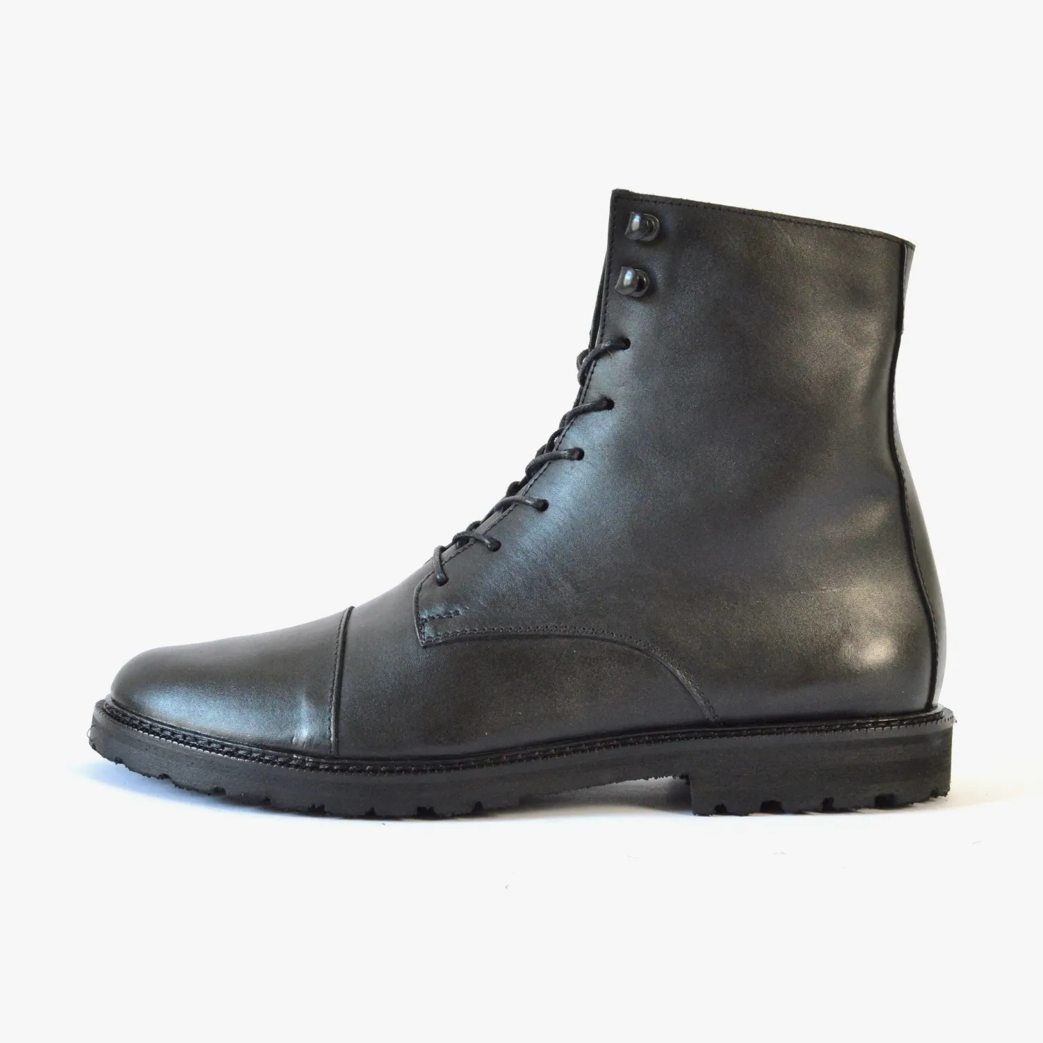SORBAS® Work Boots - nachhaltige Stiefel aus Leder in Schwarz