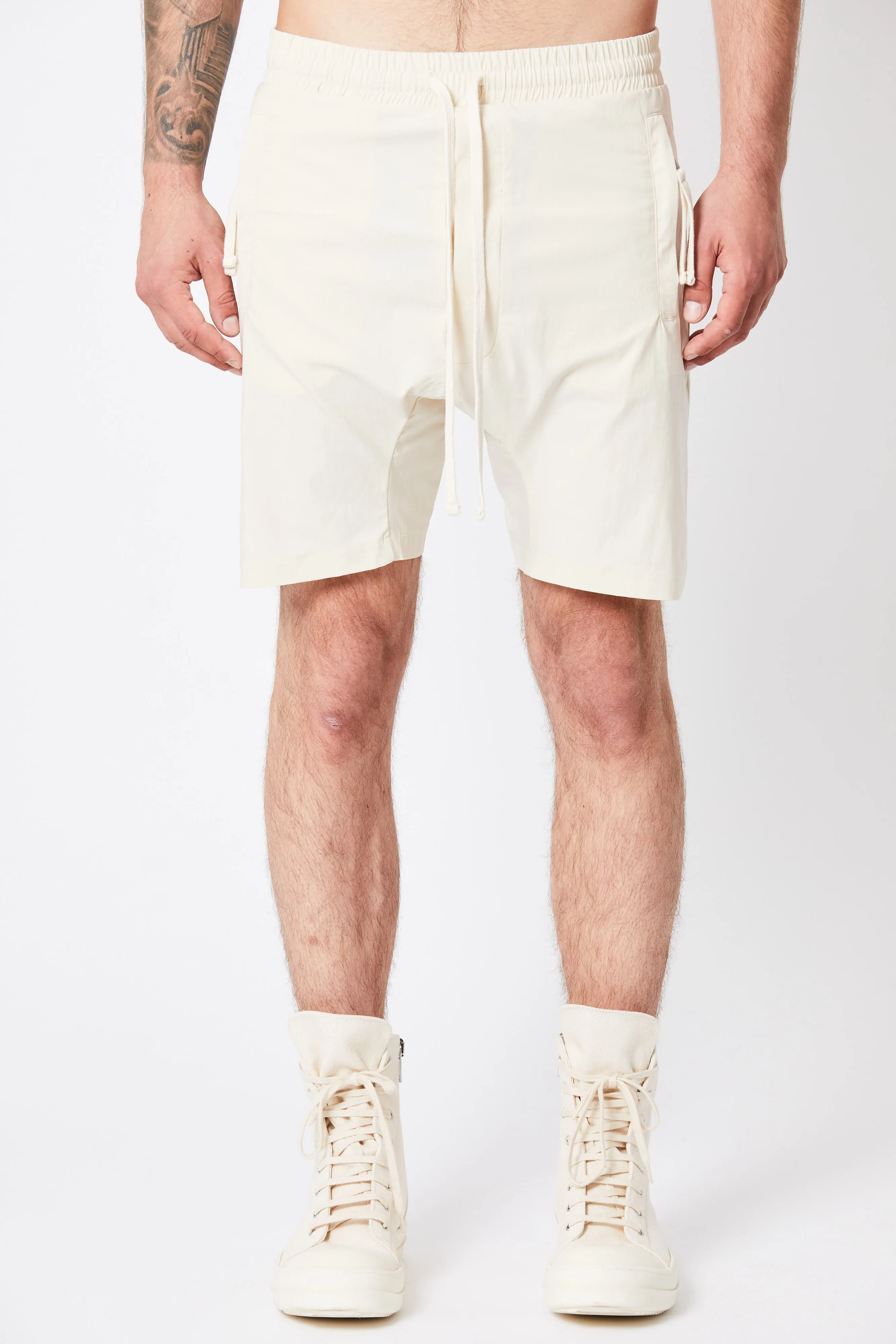 THOM KROM Drop Crotch Shorts  