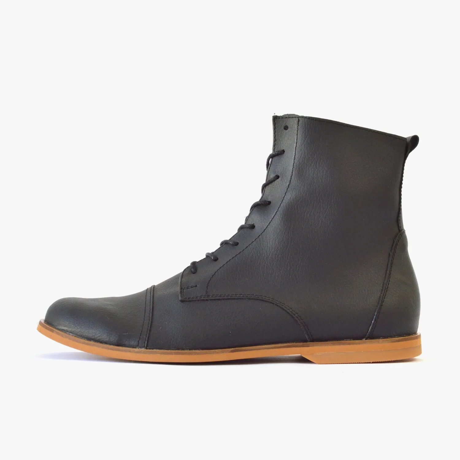 Vegane Stiefel in Schwarz - Damen I Herren I Unisex